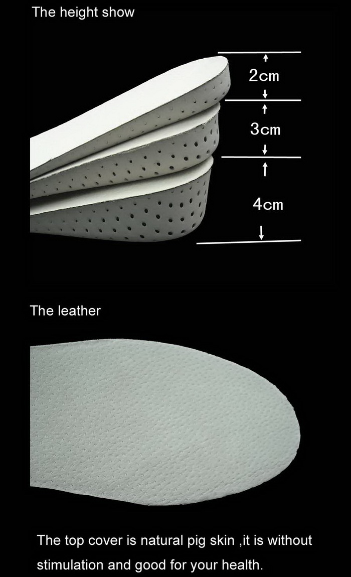 elevator insole for men and women