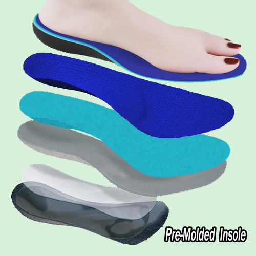 Upgraded Pre-Molded Insole C An Arch Support Insole